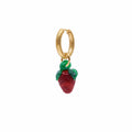 Wild Strawberry Earrings - Pair