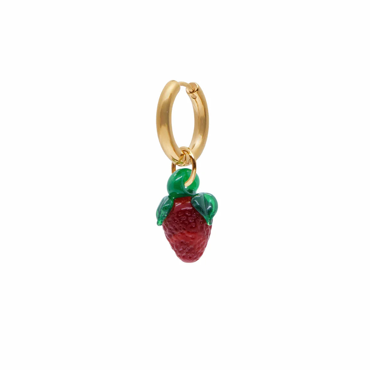 Wild Strawberry Earrings - Pair