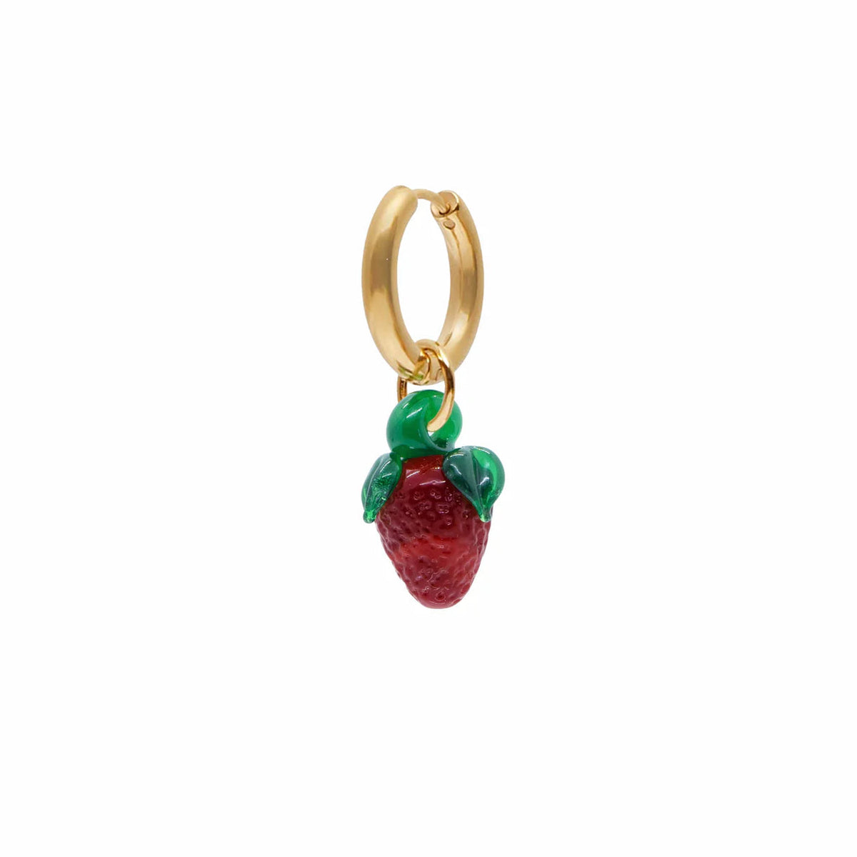 Wild Strawberry Earrings - Pair