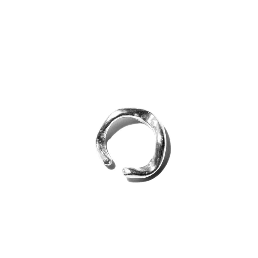 Silver Onda Earcuff
