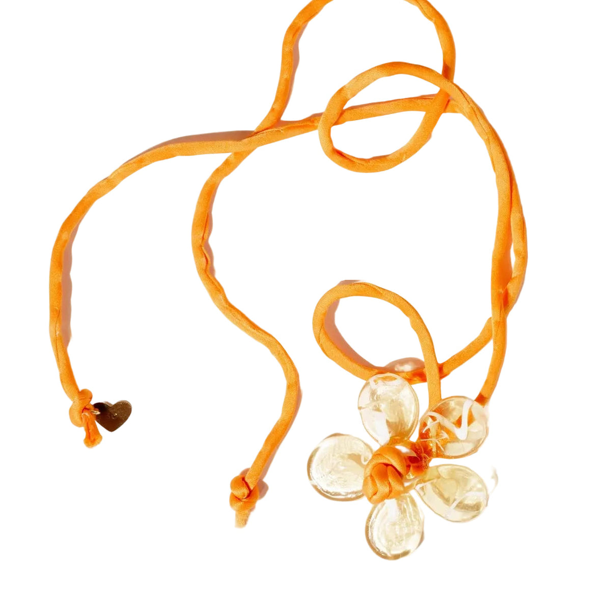 Yellow Flor de Mayo Necklace