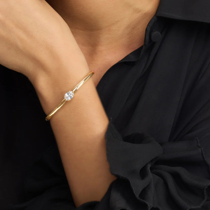She's On Point Cuff - Yellow