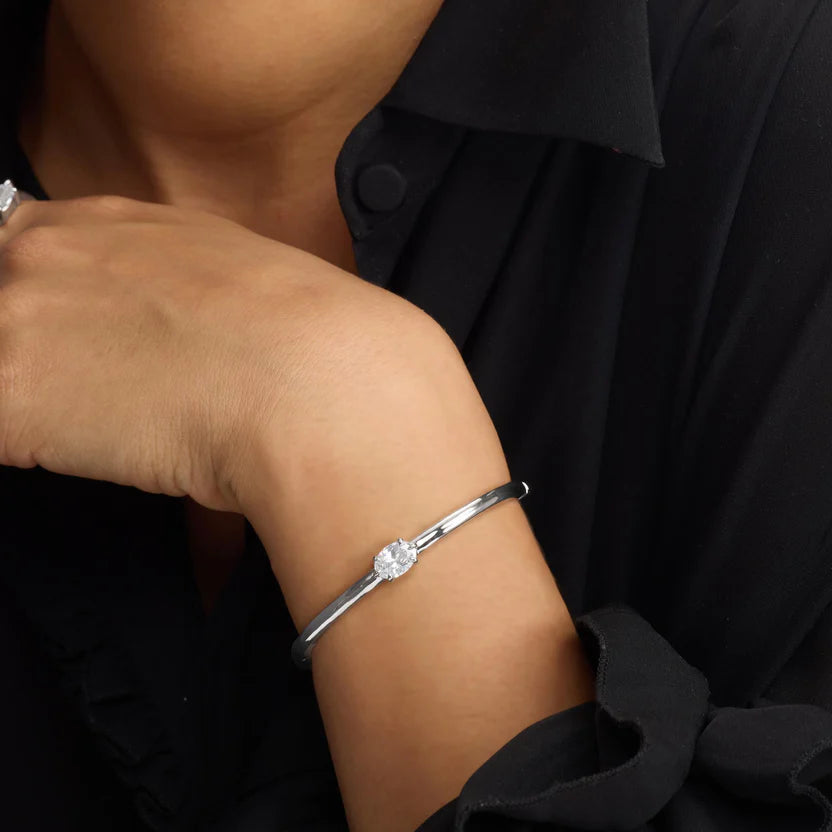 She's On Point Cuff - White