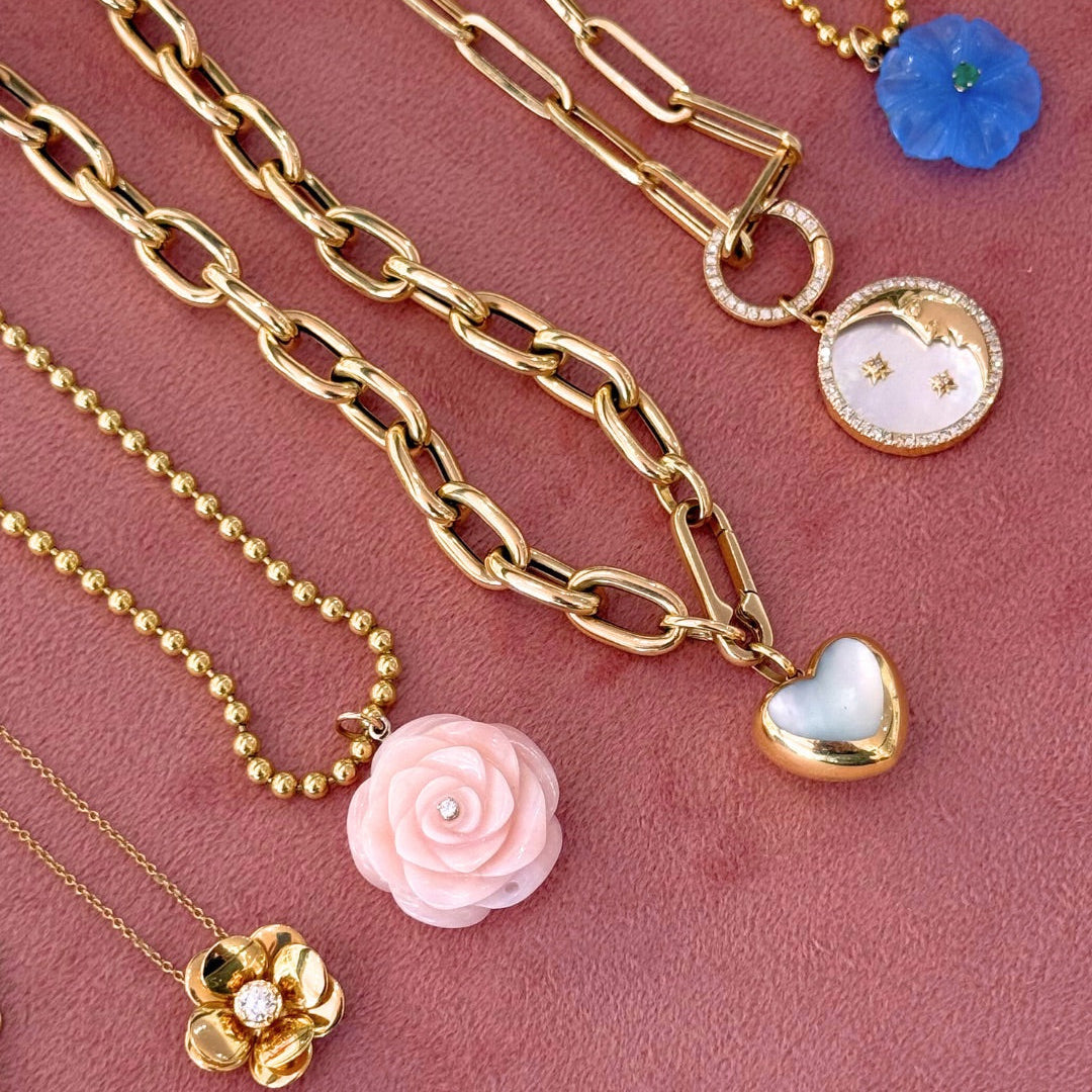 3mm Beaded Chain Necklace