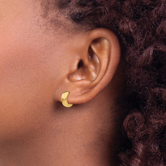 Hinged Hoop Earrings 12mm