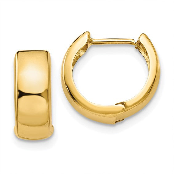 Hinged Hoop Earrings 12mm