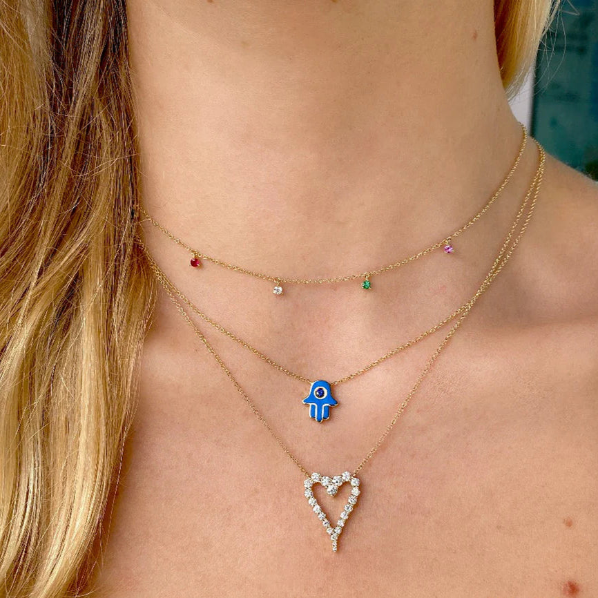 Blue Sapphire Necklace