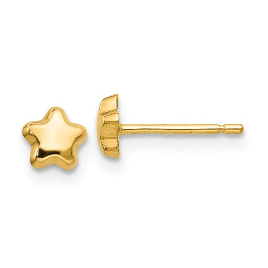 Small Star Post Earring
