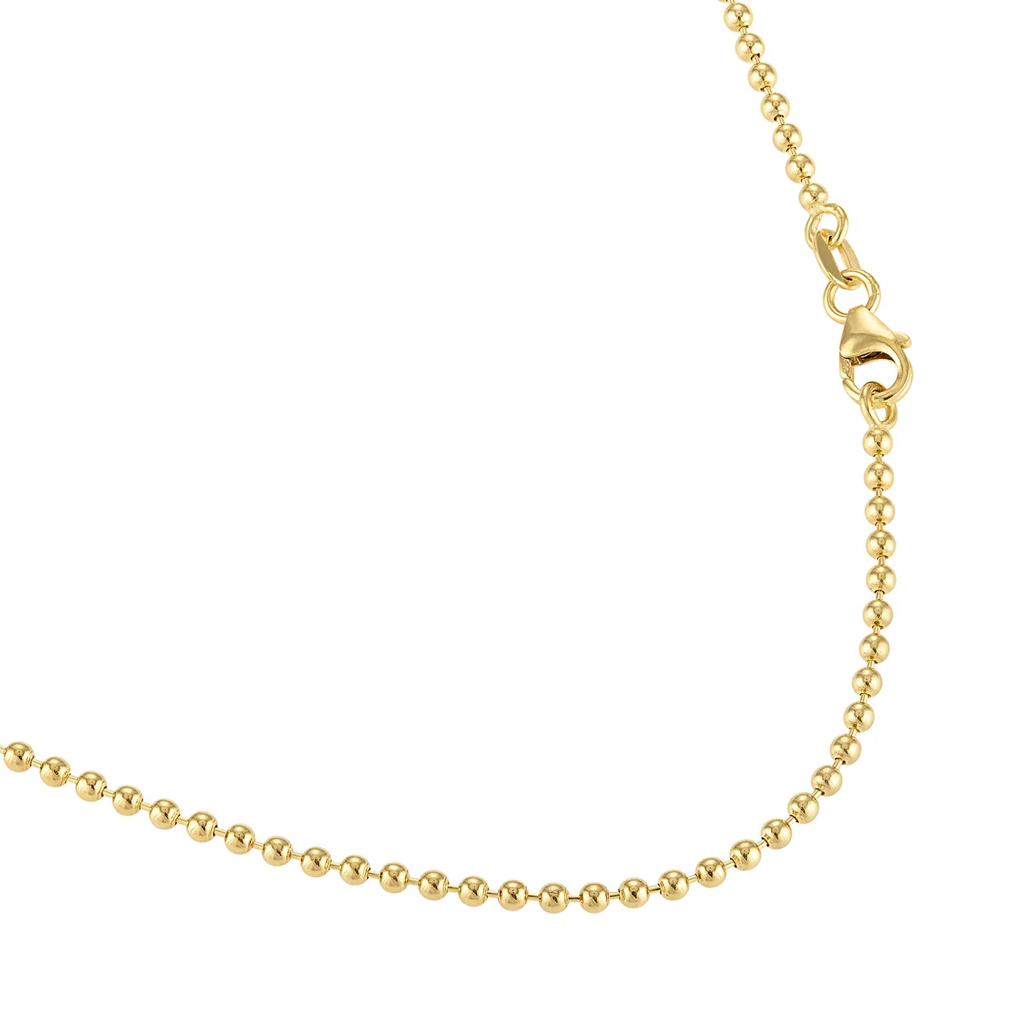 2.5mm 16" Bead Necklace