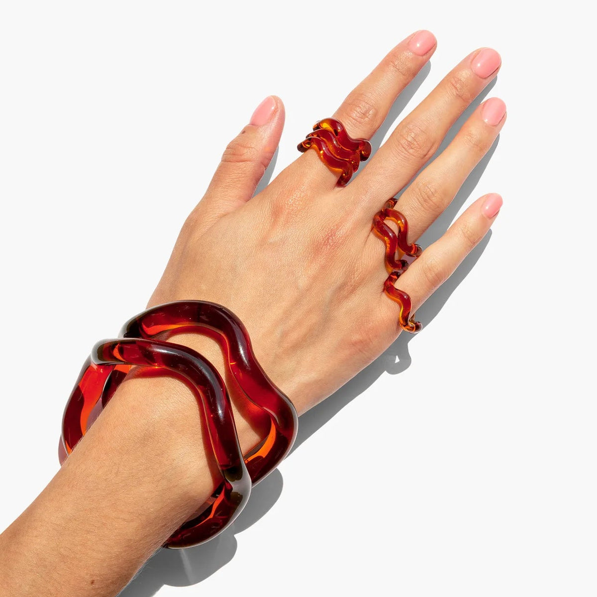 Yellow Onda Bracelet