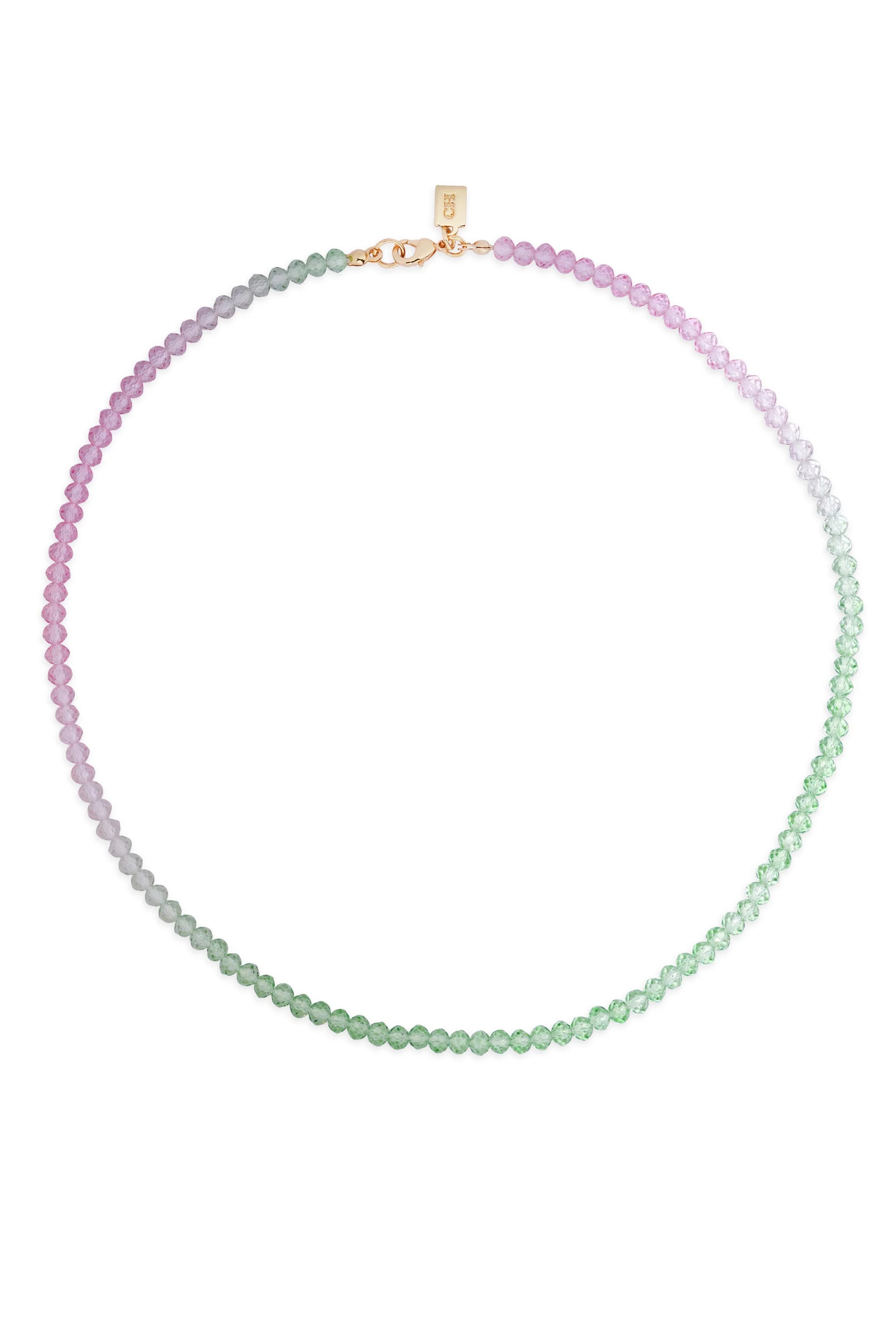 Candy Floss Necklace - Lavender Green