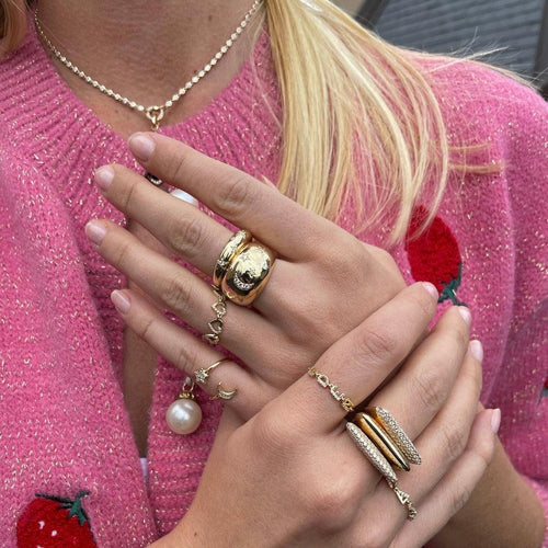 Small Celeste Ring