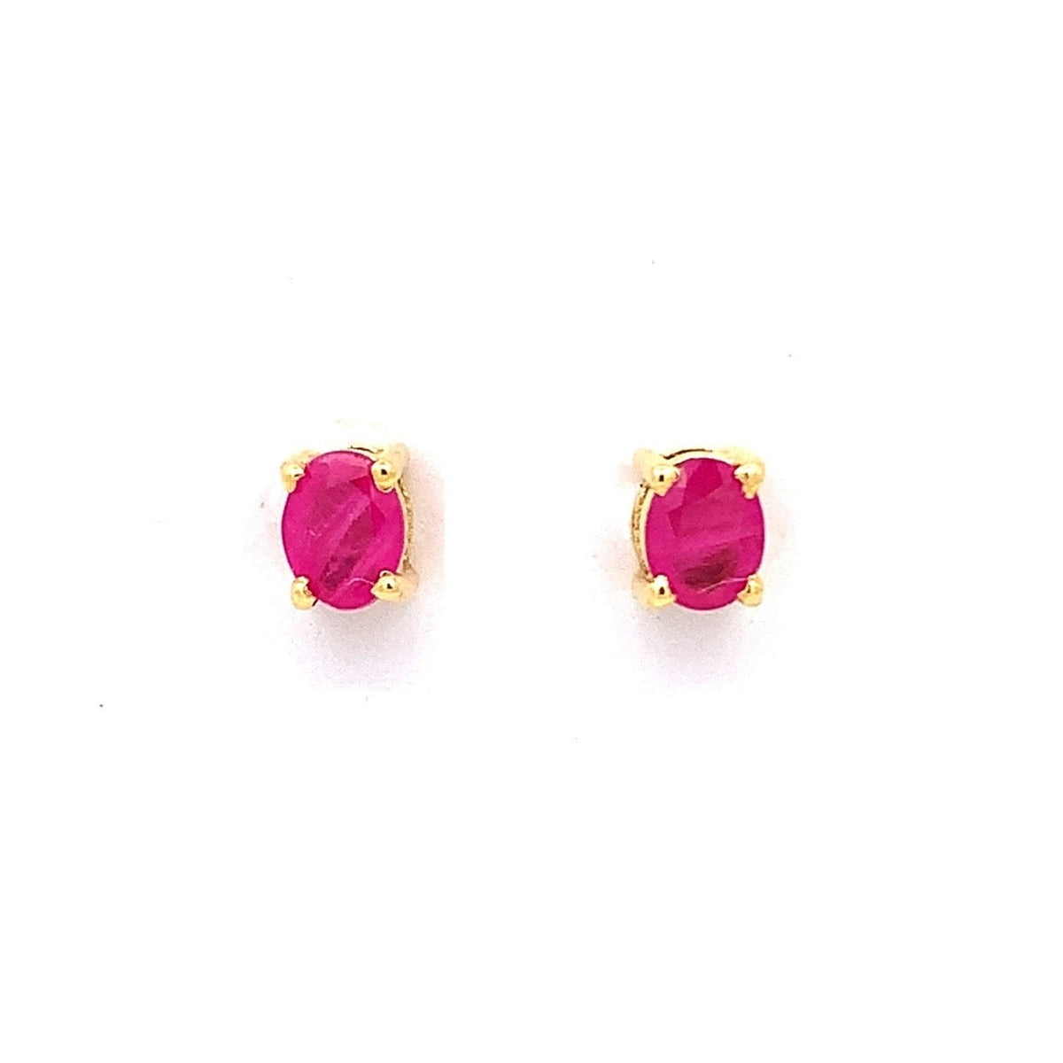 Ruby Pink Small Stud SINGLE