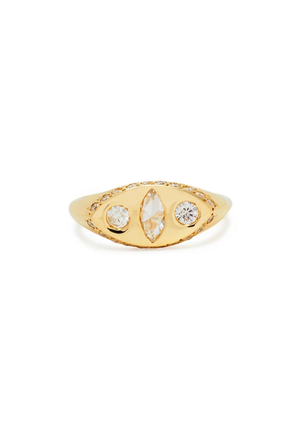 The Diamond Makeda Ring