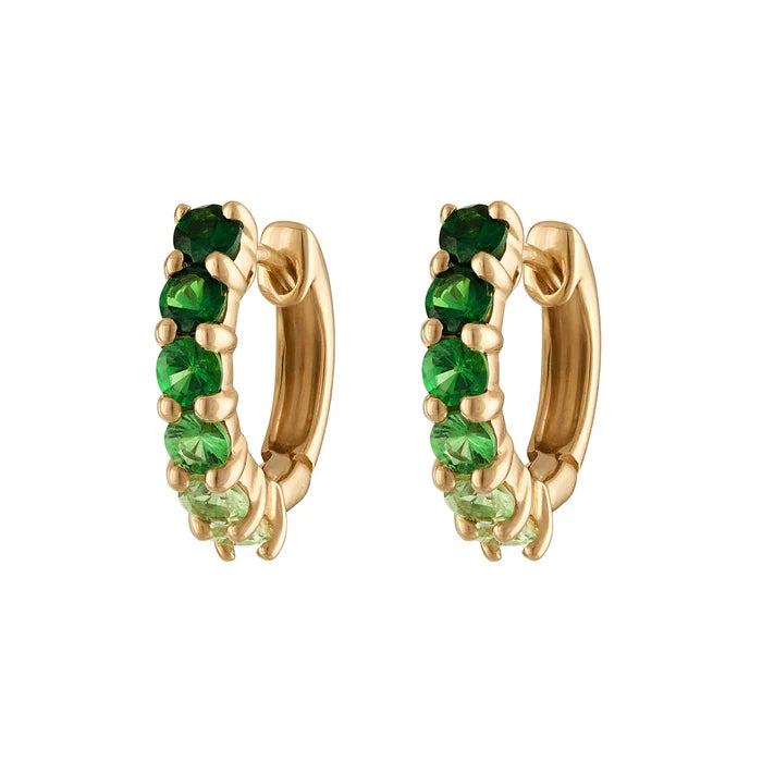 PAIR - EP Signature Huggies - Green Ombre Sapphire
