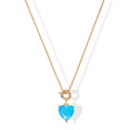 Forever Yours Charm Necklace - Something Blue