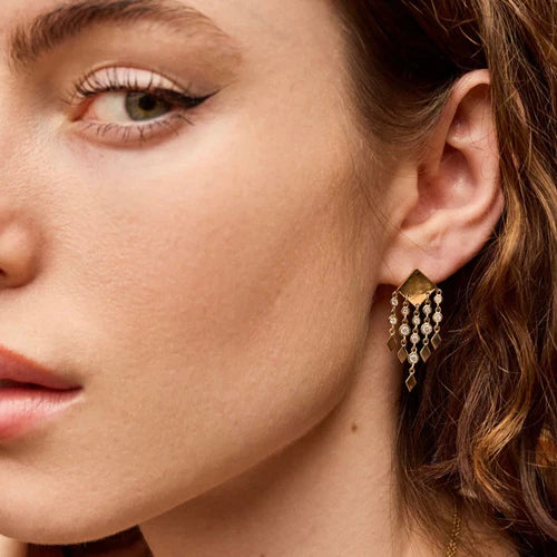 Shine Fringe Earrings