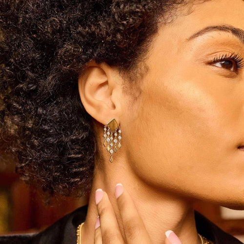 Shine Fringe Earrings