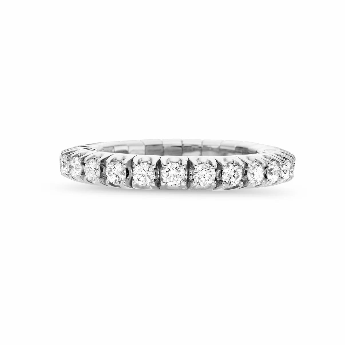 Gold Stretch Diamond Ring