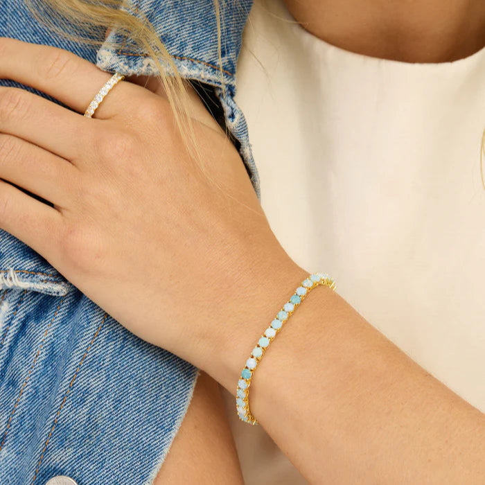 Grand Heiress Ombre Tennis Bracelet