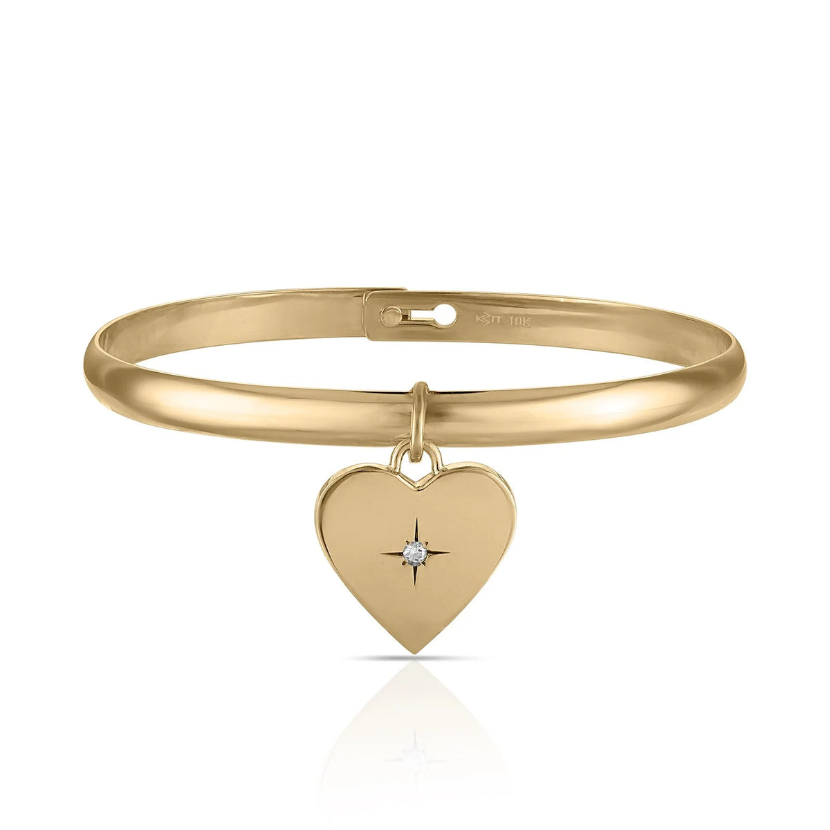 Heart of Gold Cuff