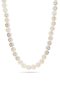 Molly Necklace in Golden Metallic