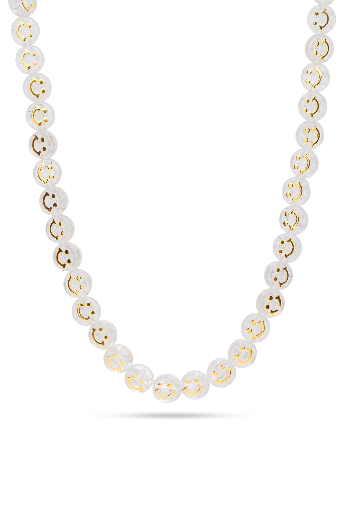 Molly Necklace in Golden Metallic