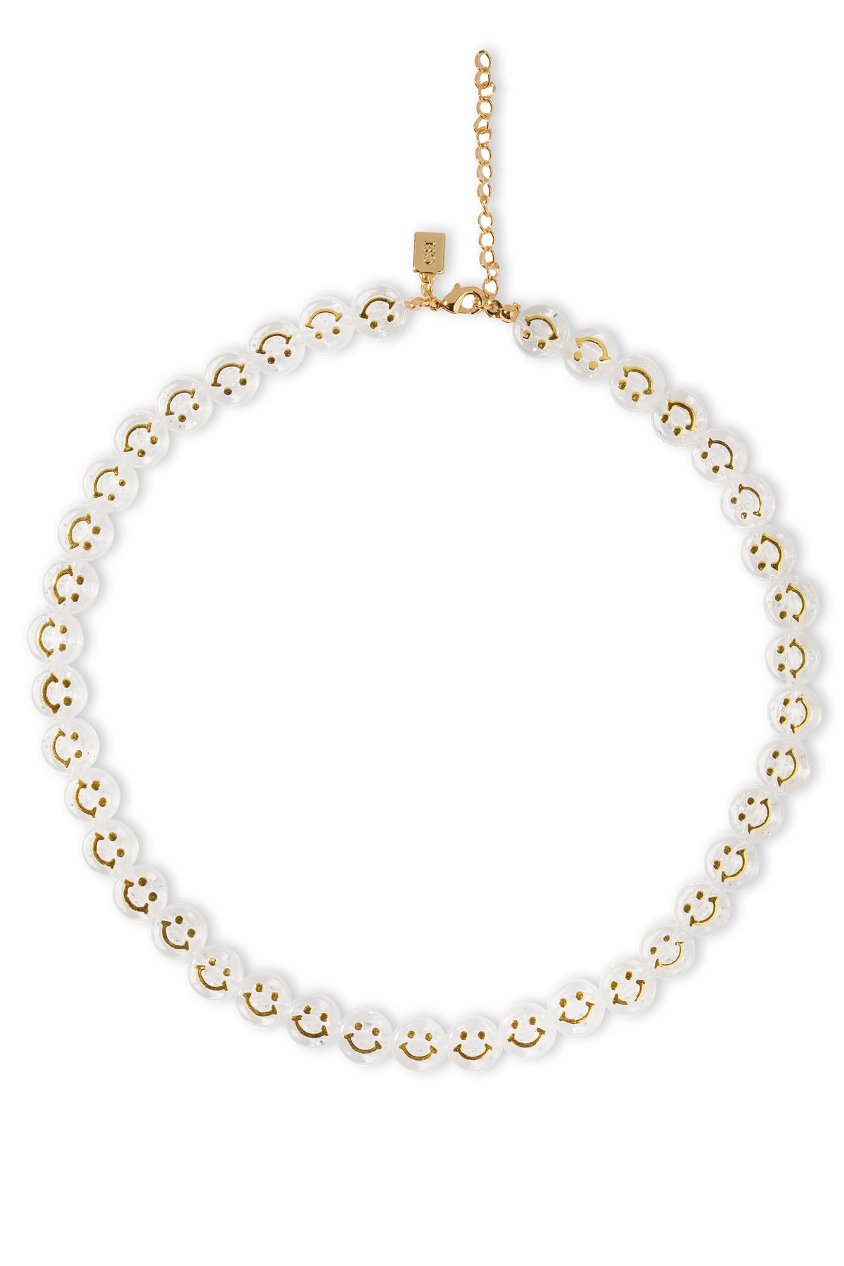 Molly Necklace in Golden Metallic