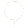 Wave Open Necklace with Diamond
