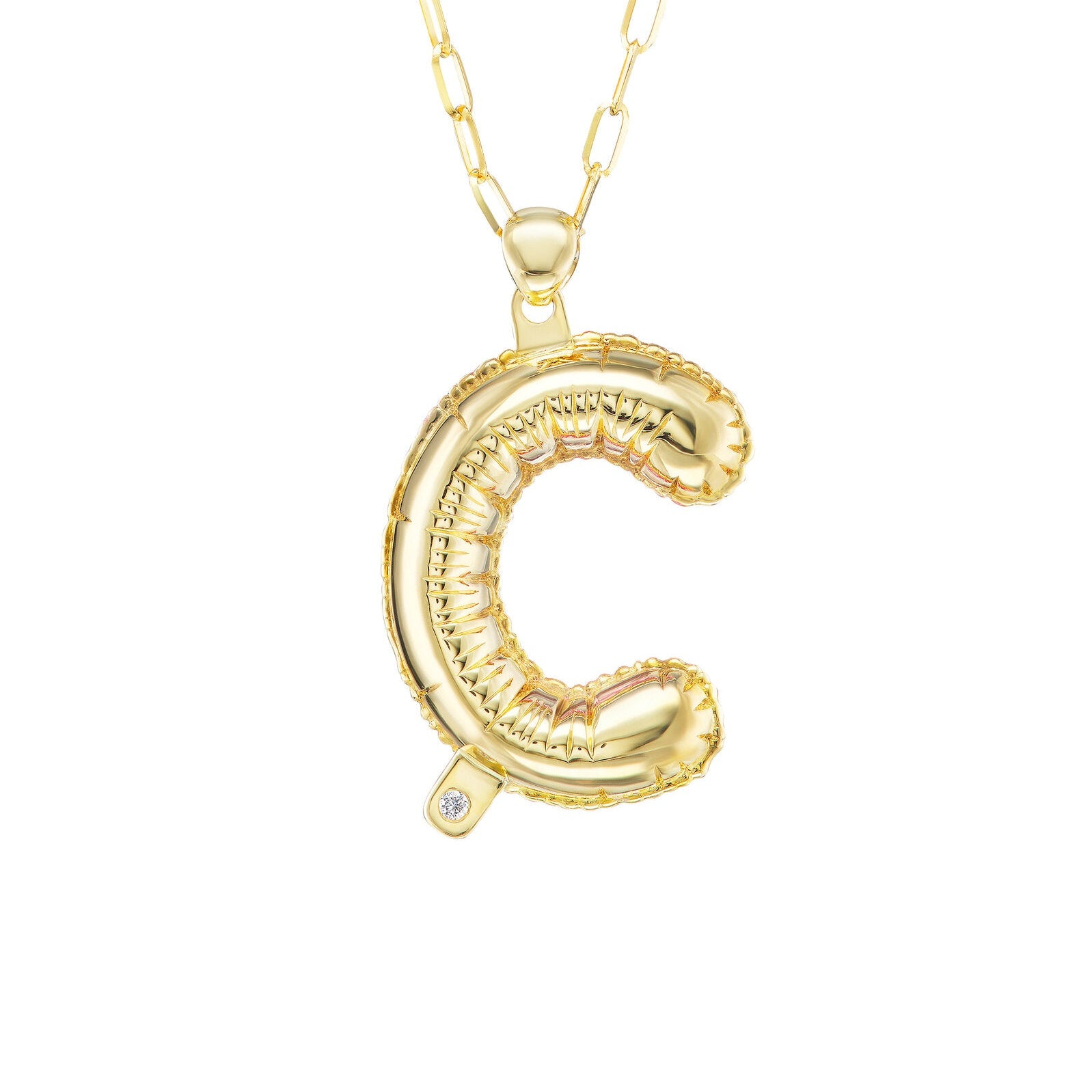 Jumbo Balloon Letter "C" Charm