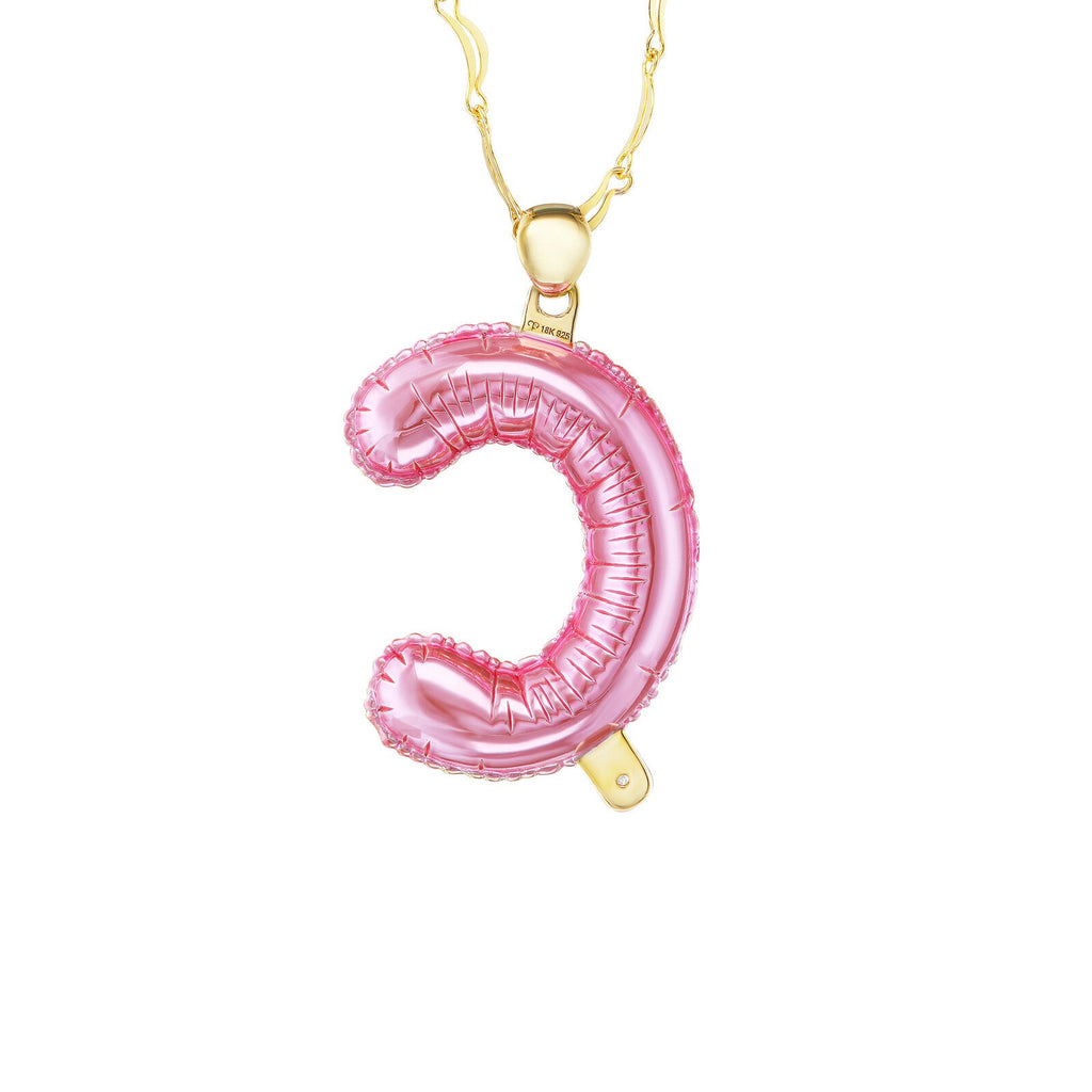 Jumbo Balloon Letter "C" Charm