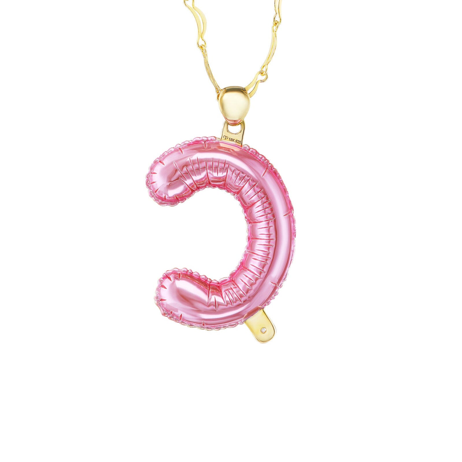 Jumbo Balloon Letter "C" Charm