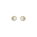 Turquoise Small Celeste Moonrise Stud Earrings