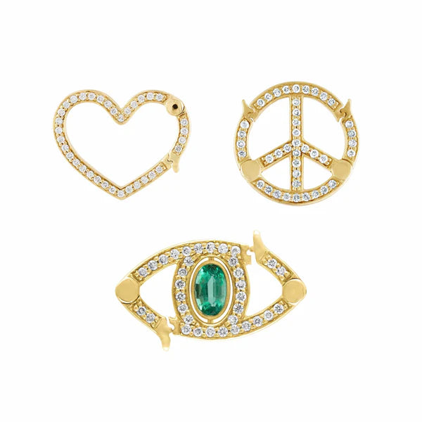 Rainbow Peace Motif Closure