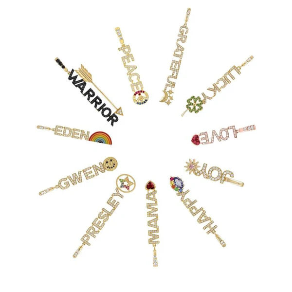 "Happy" Mantra Pendant
