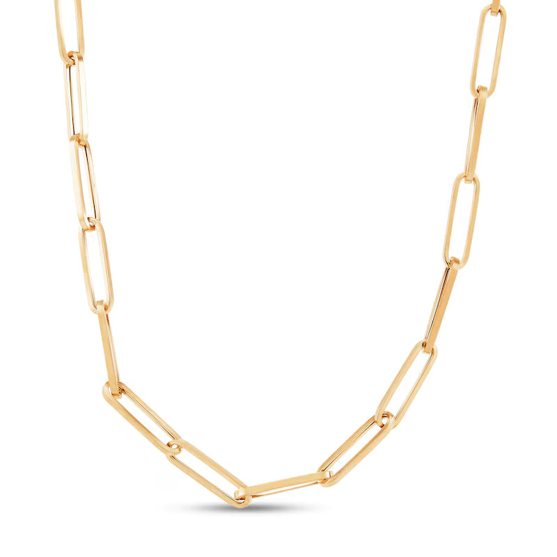 Paperclip Chain 18"