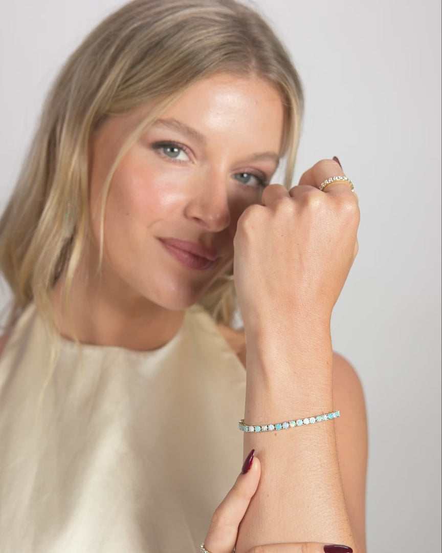 Grand Heiress Ombre Tennis Bracelet