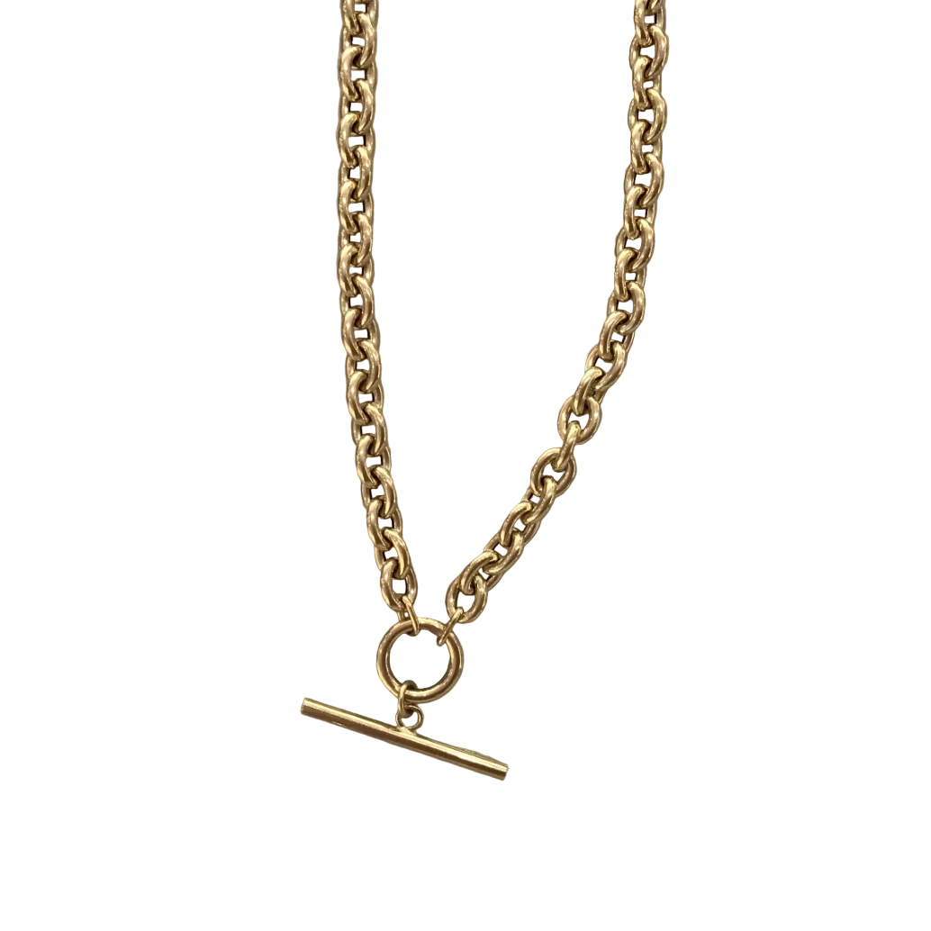 Rolo Chain Toggle Necklace