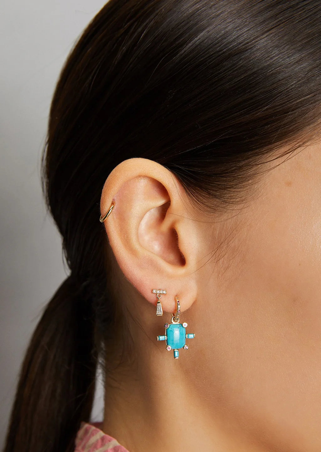 Juno Charm with Turquoise