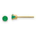 Emerald Stud Earring - Single