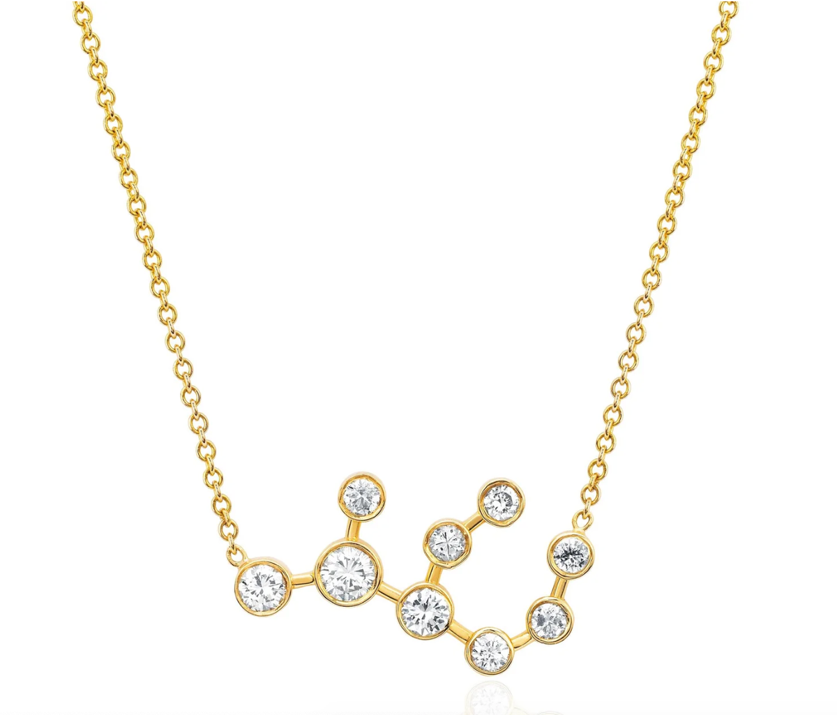 Virgo Constellation Necklace