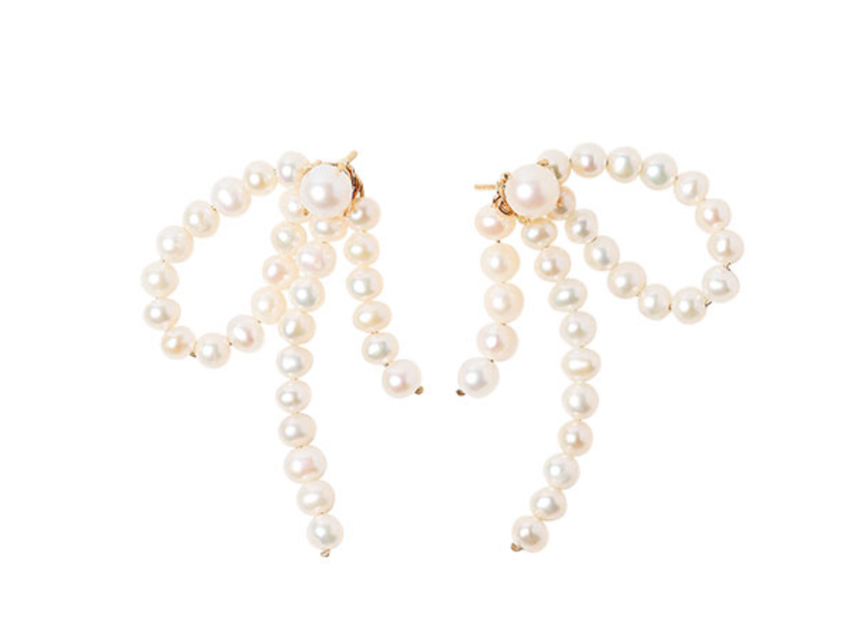 Half Bow Earrings