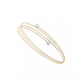Nouveau Wire Bracelet with Fresh Water Pearl