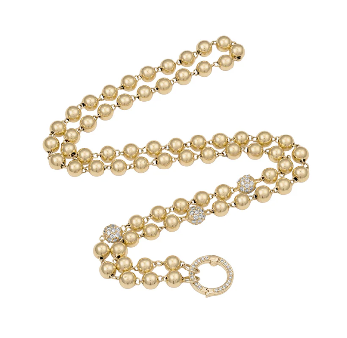 Mardi Gras Diamond Necklace