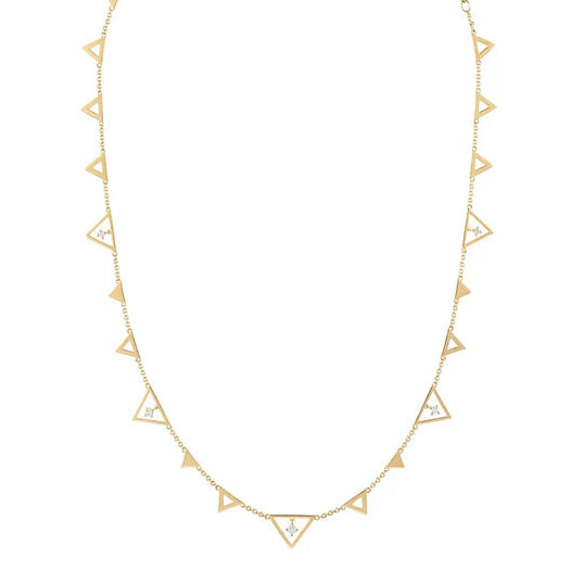 Shine Triangle Necklace