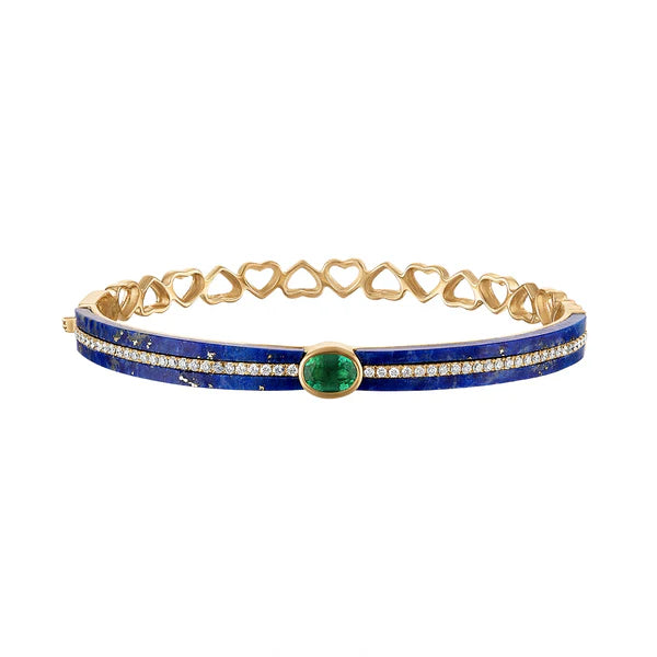 Stoned Love Lapis Bangle