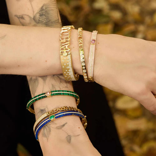 Stoned Love Lapis Bangle