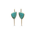Campitos + Pave Diamond Drop Earrings 1