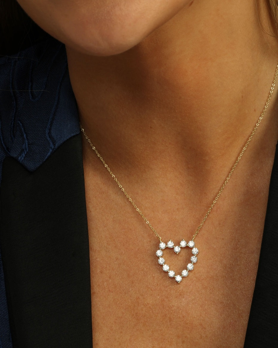 She's An Icon Baby Heart Necklace