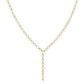 She's An Icon Lariat Tennis Necklace 18"